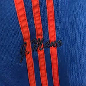 Adidas 83-C J. Mano Track Jacket sz XL Blue Red Vintage Excellent Condition